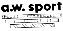 A.W. SPORT logo