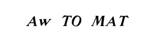 AW TO MAT logo