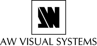 AW VISUAL SYSTEMS logo