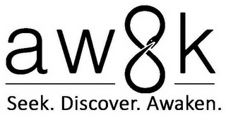 AW8K SEEK. DISCOVER. AWAKEN. logo