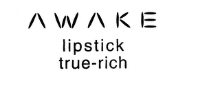 AWAKE LIPSTICK TRUE-RICH logo