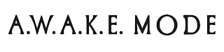 A.W.A.K.E. MODE logo
