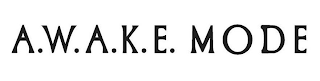 A.W.A.K.E. MODE logo