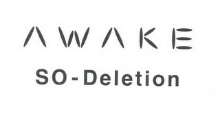 AWAKE SO-DELETION logo