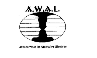 A.W.A.L. ATHLETIC WEAR FOR ALTERNATIVE LIFESTYLES logo