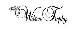 AWARDS BY WILSON TROPHY logo