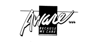 AWARE ... BECAUSE WE CARE logo