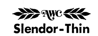 AWC SLENDOR-THIN logo