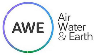 AWE AIR WATER & EARTH logo