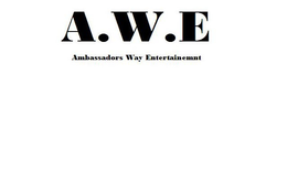 A.W.E. AMBASSADORS WAY ENTERTAINEMNT logo