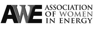 AWE ASSOCIATION OF WOMEN IN ENERGY logo