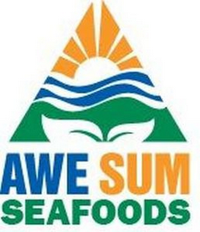 AWE SUM SEAFOODS logo