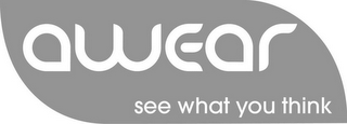 AWEAR SEE WHAT YOU THINK logo