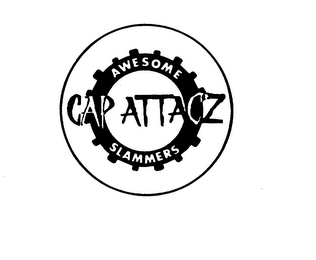 AWESOME CAP ATTACZ SLAMMERS logo