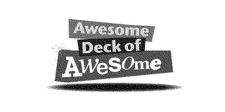 AWESOME DECK OF AWESOME logo