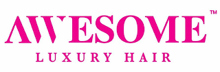 AWESOME LUXURY HAIR logo