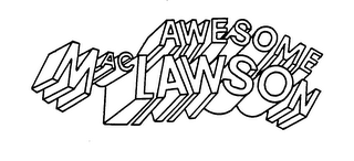 AWESOME MACLAWSON logo