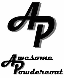 AWESOME POWDERCOAT AP logo