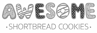 AWESOME · SHORTBREAD COOKIES · logo