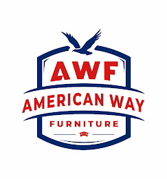 AWF AMERICAN WAY FURNITURE logo