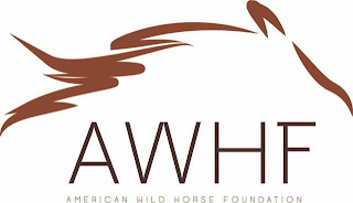 AWHF AMERICAN WILD HORSE FOUNDATION logo