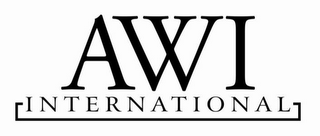 AWI INTERNATIONAL logo