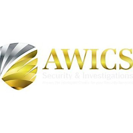 AWICS SECURITY & INVESTIGATIONS ALWAYS THE INTELLIGENT CHOICE FOR YOUR SECURITY SERVICES! logo
