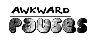 AWKWARD PAUSES logo