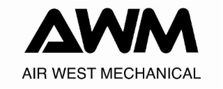 AWM AIR WEST MECHANICAL logo