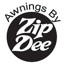 AWNINGS BY ZIP DEE logo