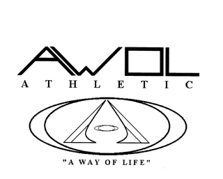 AWOL ATHLETIC "A WAY OF LIFE" logo