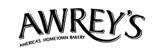 AWREY'S AMERICA'S HOMETOWN BAKERY logo