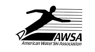AWSA AMERICAN WATER SKI ASSOCIATION logo