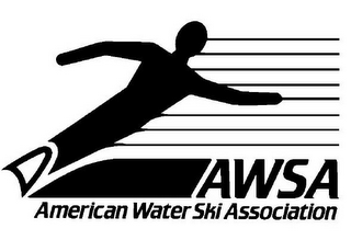 AWSA AMERICAN WATER SKI ASSOCIATION logo