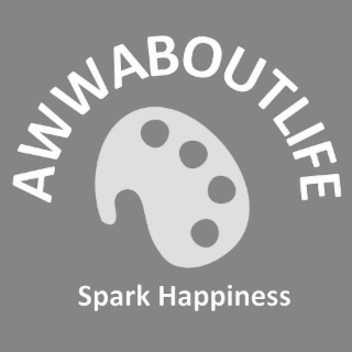 AWWABOUTLIFE SPARK HAPPINESS logo