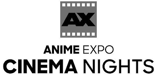 AX ANIME EXPO CINEMA NIGHTS logo