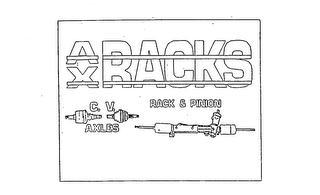 AX RACKS C. V. AXLES RACK & PINION logo