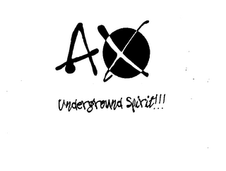 AX UNDERGROUND SPIRIT!!! logo