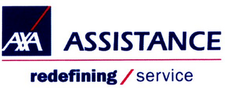 AXA ASSISTANCE REDEFINING / SERVICE logo
