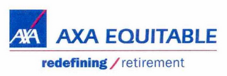 AXA AXA EQUITABLE REDEFINING/RETIREMENT logo
