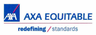 AXA AXA EQUITABLE REDEFINING/STANDARDS logo