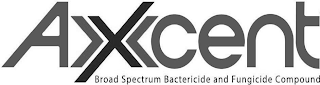 AXCENT BROAD SPECTRUM BACTERICIDE AND FUNGICIDE COMPOUND logo