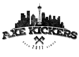 AXE KICKERS ESTD SINCE 2017 logo