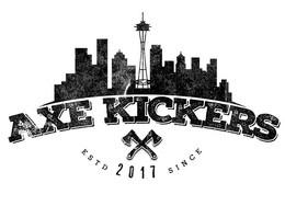 AXE KICKERS ESTD SINCE 2017 logo