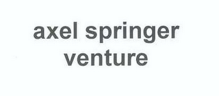 AXEL SPRINGER VENTURE logo