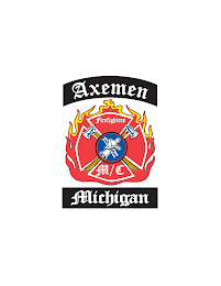 AXEMEN MICHIGAN FIREFIRGHTERS M/C logo