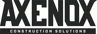 AXENOX CONSTRUCTION SOLUTIONS logo