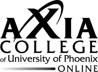 AXIA COLLEGE OF UNIVERSITY OF PHOENIX ONLINE logo