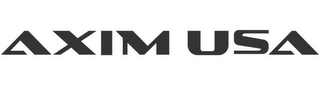 AXIM USA logo