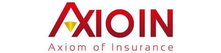 AXIOIN AXIOM OF INSURANCE logo